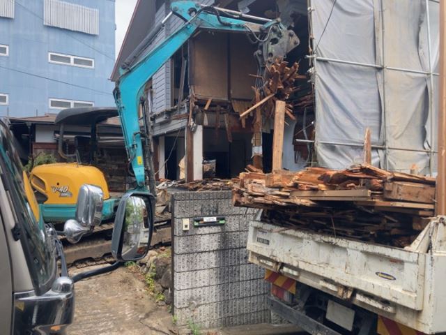 木造２階建て家屋解体工事(東京都西東京市柳沢)　工事後の様子です。